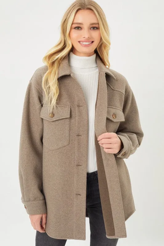 Oversize Shacket